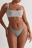 ribbed sports bra